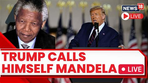 Trump slams Biden, compares himself to Nelson Mandela